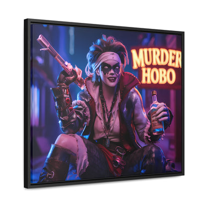 Neon Anarchy - Gallery Canvas Wraps, Horizontal Frame