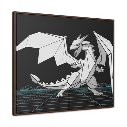 Cyber Dragon Unleashed - Gallery Canvas Wraps, Horizontal Frame