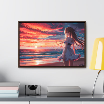 Sunset Reverie - Gallery Canvas Wraps, Horizontal Frame