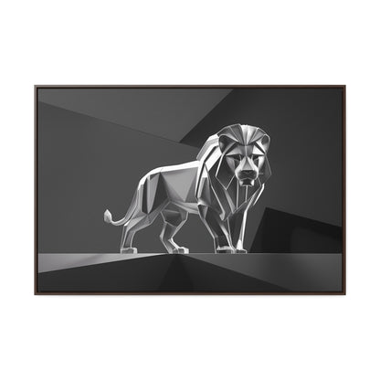 Majestic Steel Sentinel - Gallery Canvas Wraps, Horizontal Frame