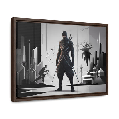 Shadowblade: The Silent Protector - Gallery Canvas Wraps, Horizontal Frame