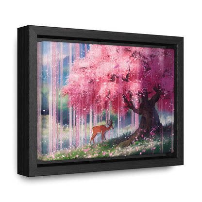 Beneath the Blossoming Canopy - Gallery Canvas Wraps, Horizontal Frame