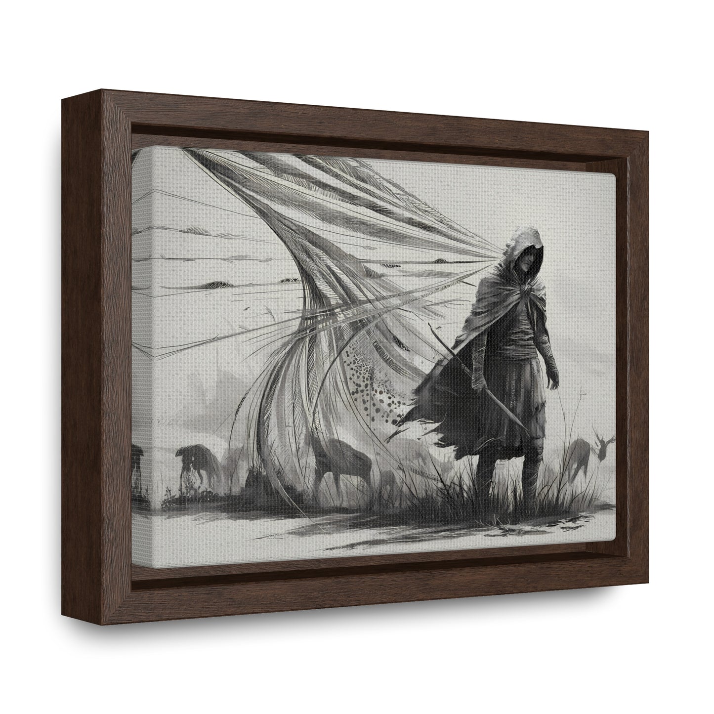 Whispers of the Windwalker - Gallery Canvas Wraps, Horizontal Frame