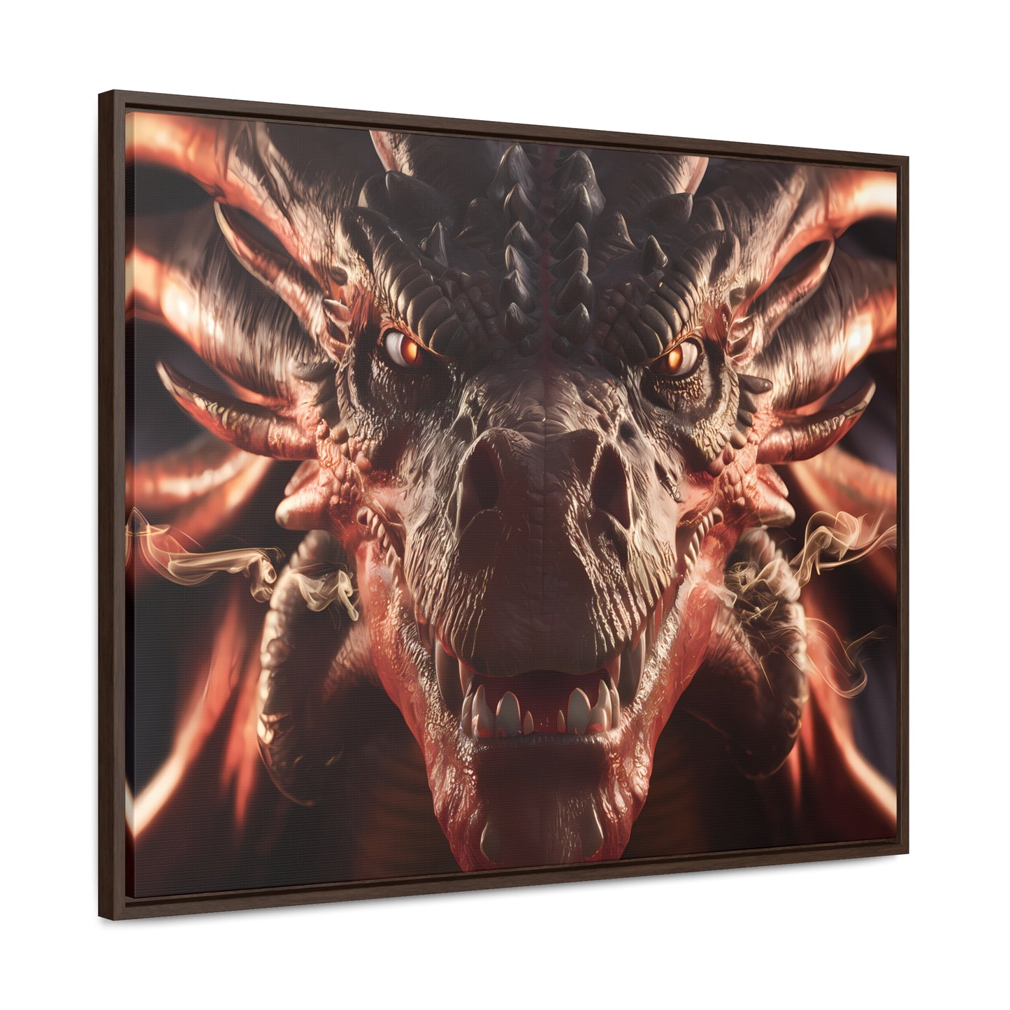 Wrath of the Inferno Dragon - Gallery Canvas Wraps, Horizontal Frame