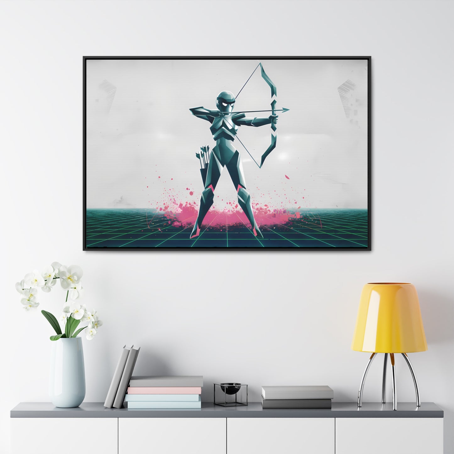 Digital Sentinel - Gallery Canvas Wraps, Horizontal Frame