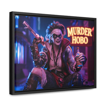 Neon Anarchy - Gallery Canvas Wraps, Horizontal Frame