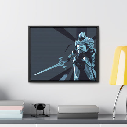 Knight of the Shattered Realm - Gallery Canvas Wraps, Horizontal Frame