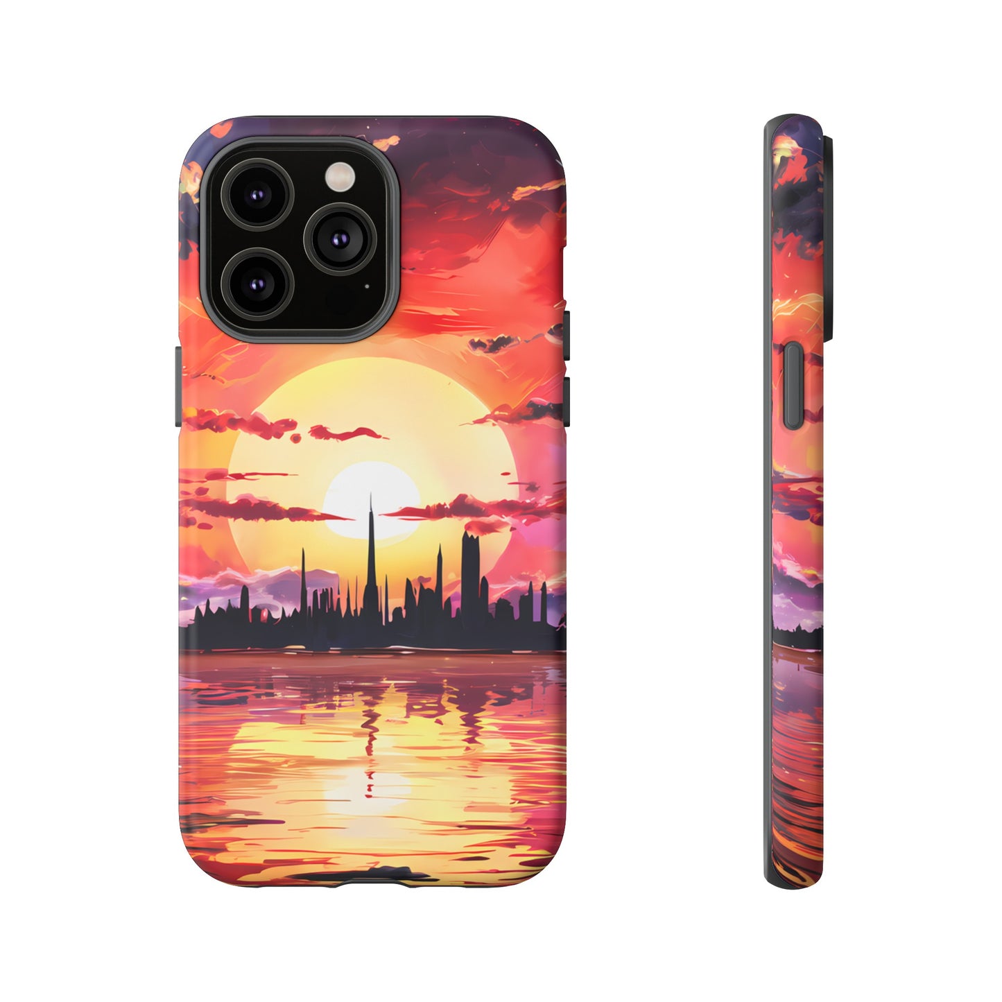 Anime Island City - Smartphone Tough Cases