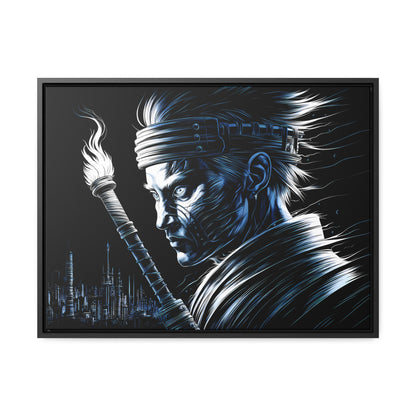 Shadow of the Eternal Flame - Gallery Canvas Wraps, Horizontal Frame