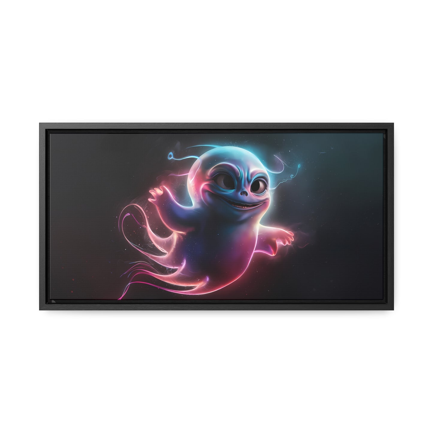 Neon Ghostling - Gallery Canvas Wraps, Horizontal Frame