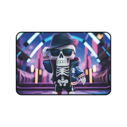 Cute and very cool Skeleton - Desk Mat