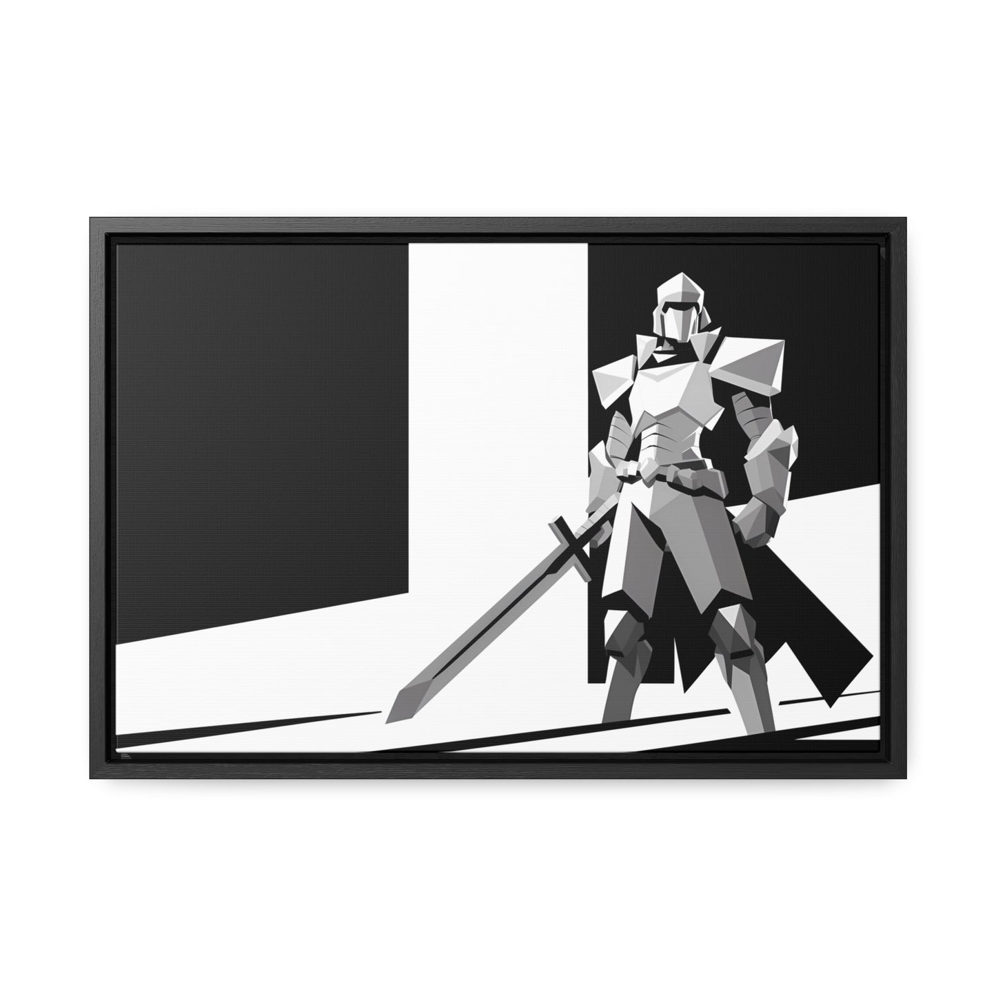 The Sentinel's Stand - Gallery Canvas Wraps, Horizontal Frame