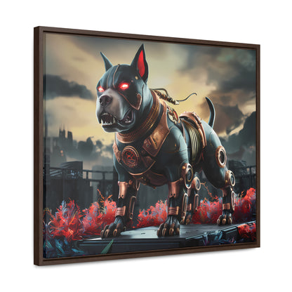 Cyberhound Sentinel - Gallery Canvas Wraps, Horizontal Frame