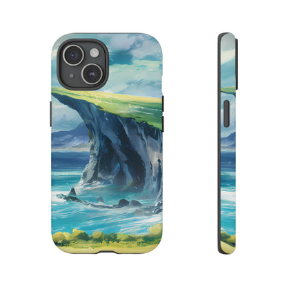 Anime Cliff by the Sea - Smartphone Tough Cases