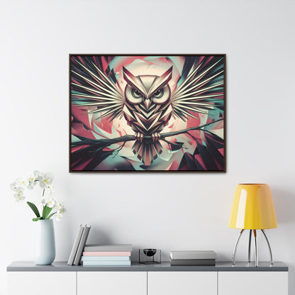 "Mechanical Wisdom" - Gallery Canvas Wraps, Horizontal Frame