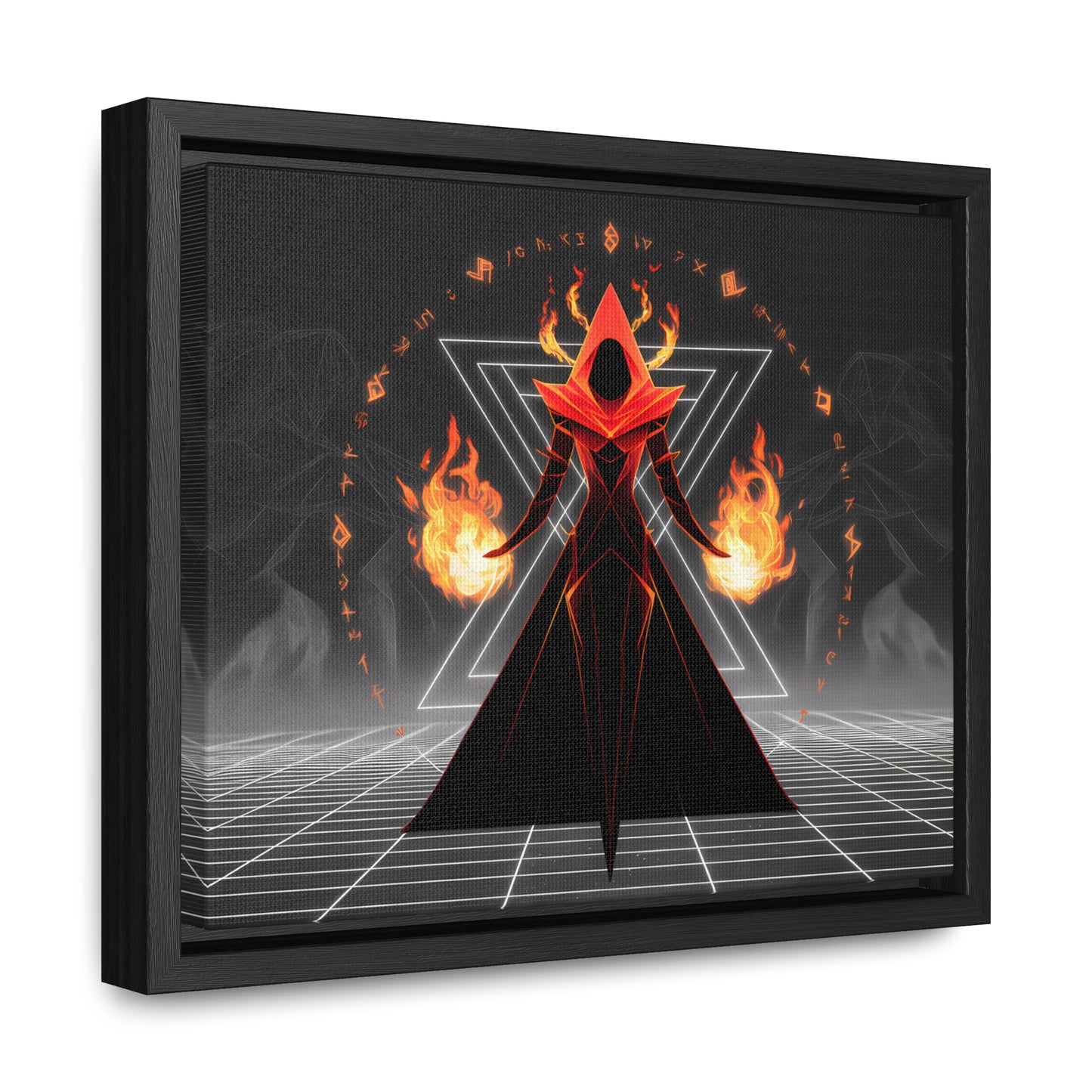 Eternal Pyromancer - Gallery Canvas Wraps, Horizontal Frame