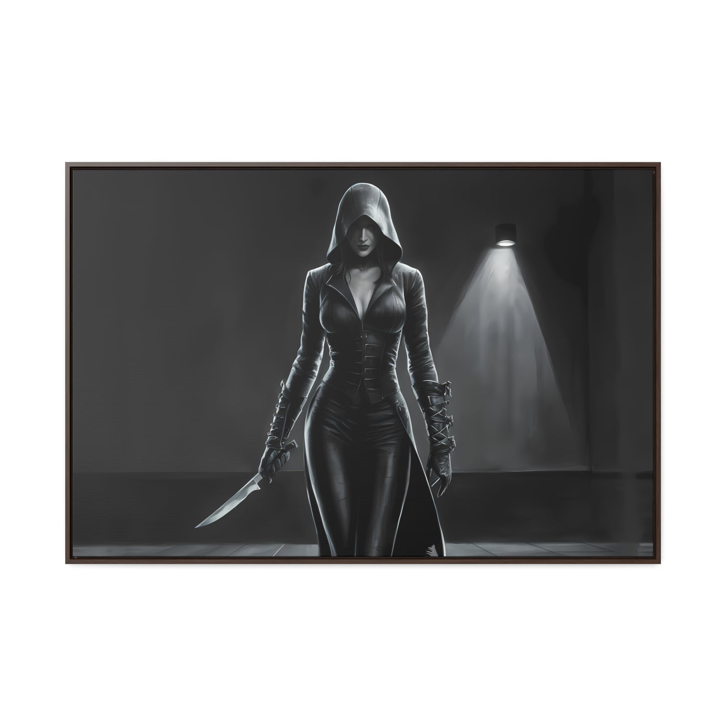 The Shadow's Blade - Gallery Canvas Wraps, Horizontal Frame