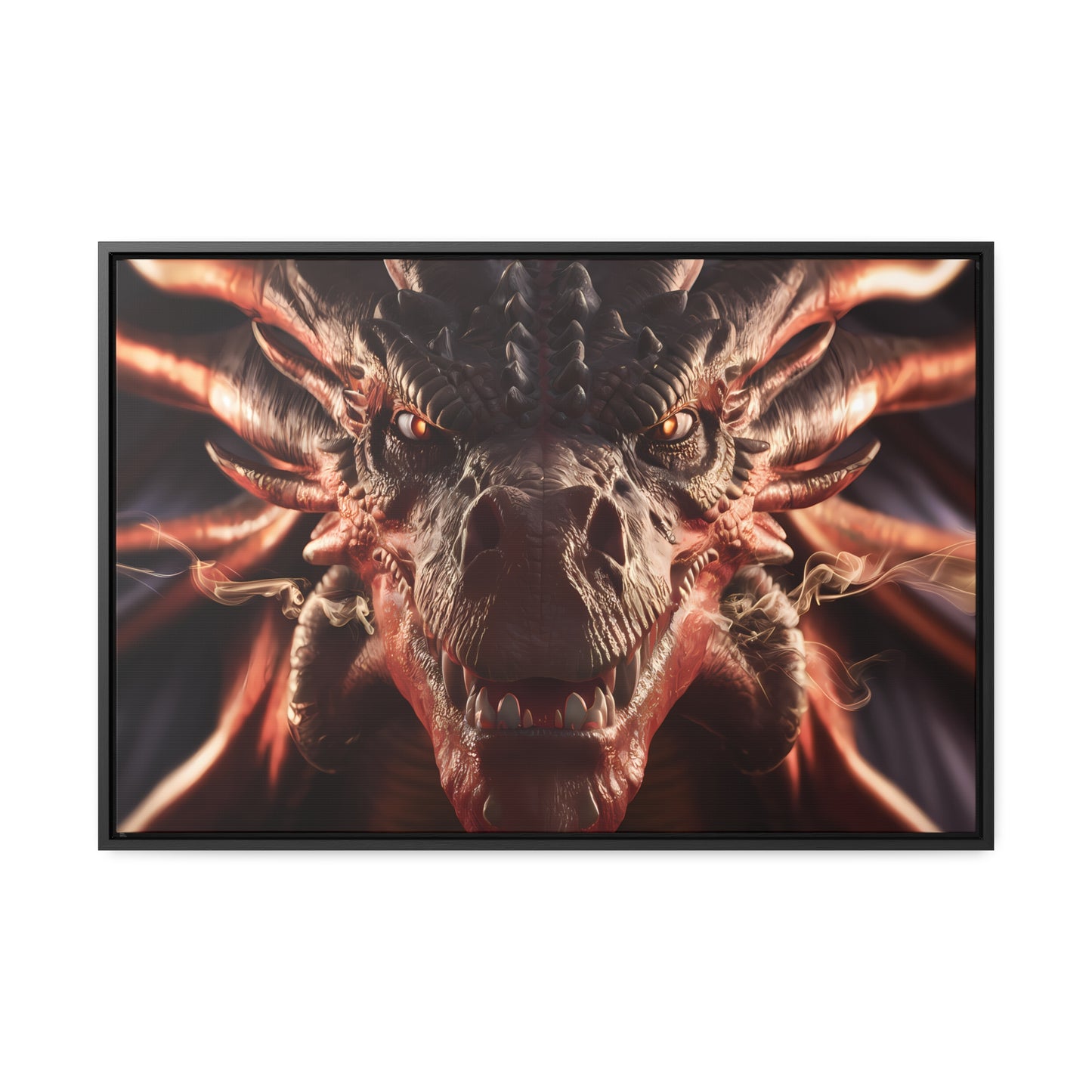 Wrath of the Inferno Dragon - Gallery Canvas Wraps, Horizontal Frame