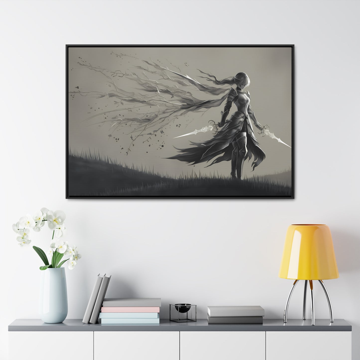 Blade of the Abyss - Gallery Canvas Wraps, Horizontal Frame