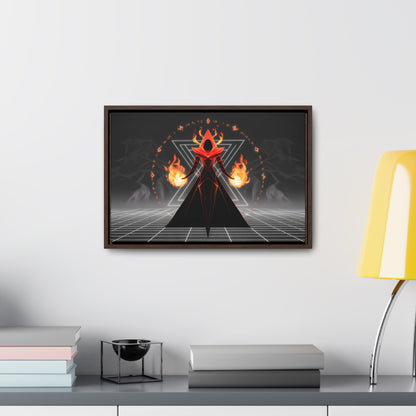 Eternal Pyromancer - Gallery Canvas Wraps, Horizontal Frame