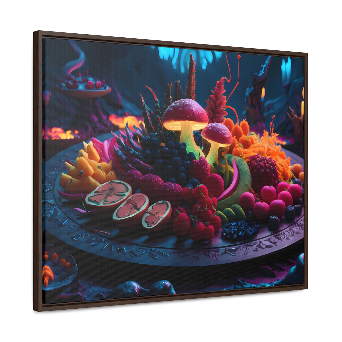 Feast of the Enchanted Grove - Gallery Canvas Wraps, Horizontal Frame