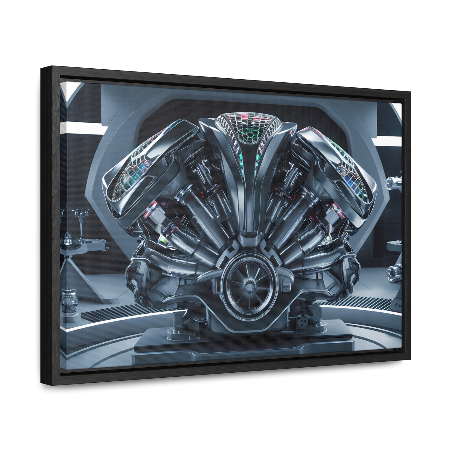 Engine of the Future - Gallery Canvas Wraps, Horizontal Frame