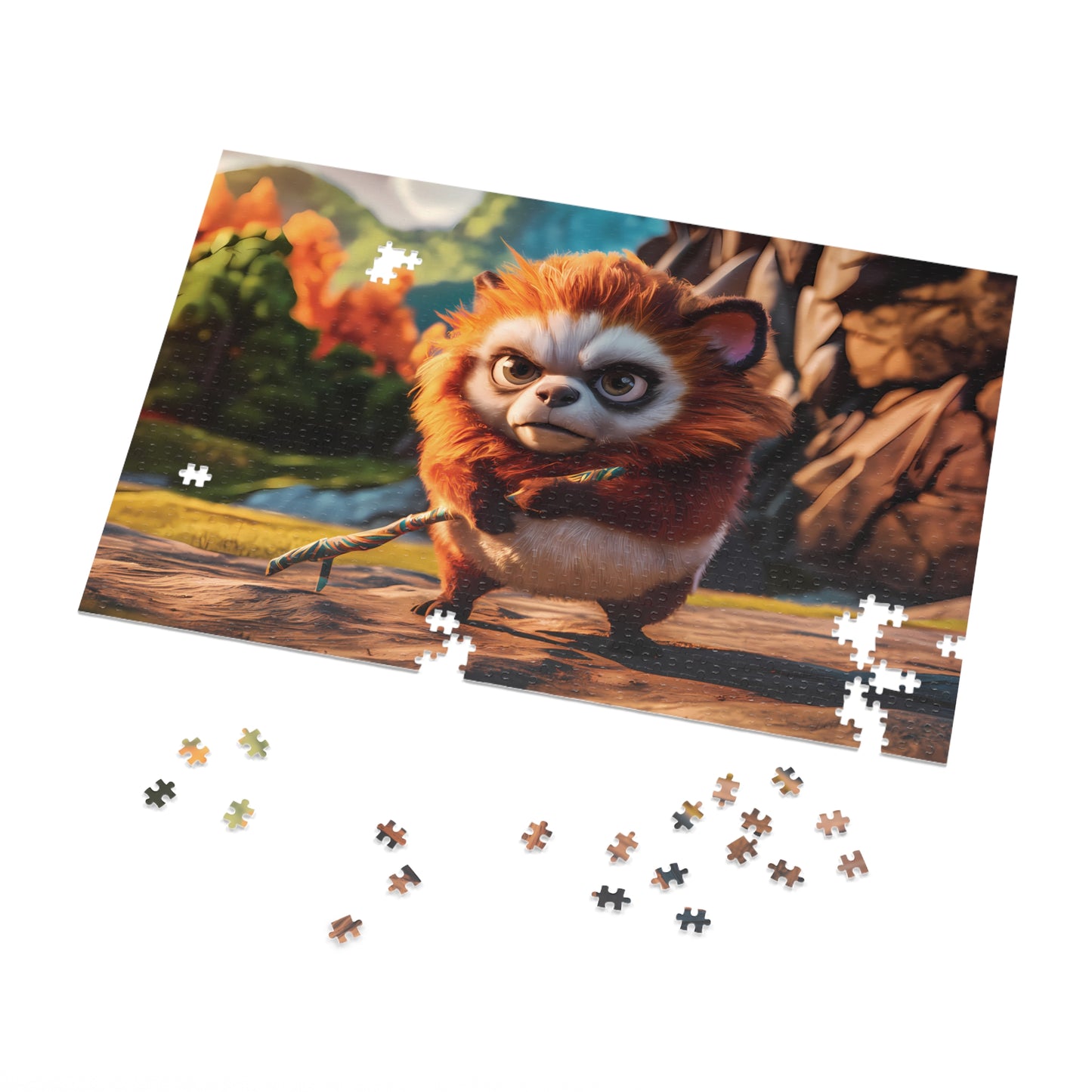 Cute furry Creature - Jigsaw Puzzle (30, 110, 252, 500,1000-Piece)