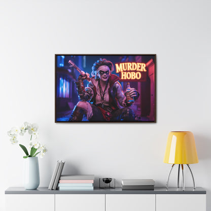 Neon Anarchy - Gallery Canvas Wraps, Horizontal Frame