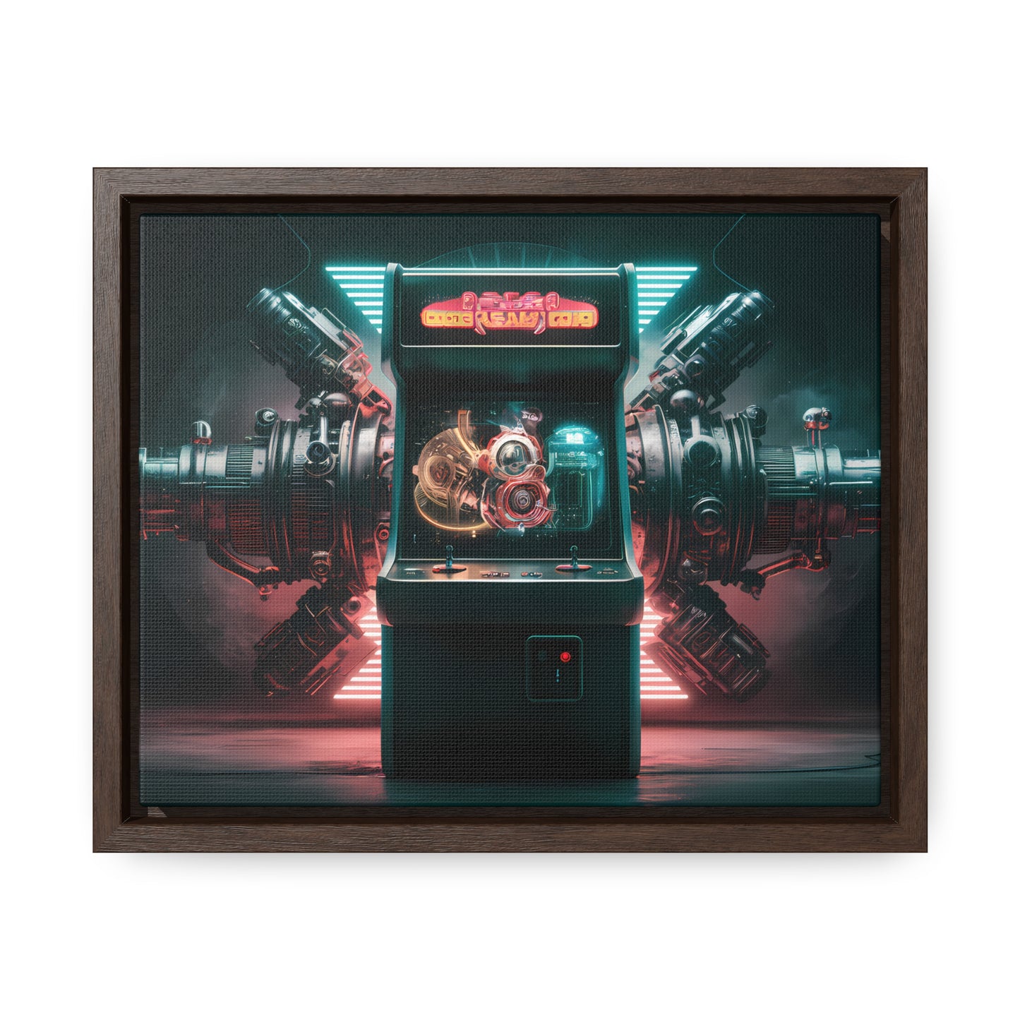 Quantum Arcade Revolution - Gallery Canvas Wraps, Horizontal Frame