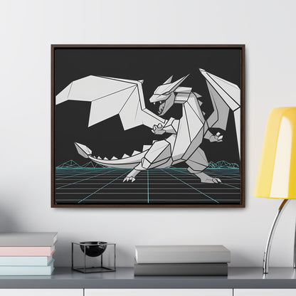 Cyber Dragon Unleashed - Gallery Canvas Wraps, Horizontal Frame