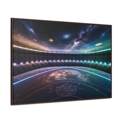 Stellar Observatory Nexus - Gallery Canvas Wraps, Horizontal Frame