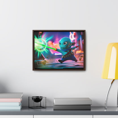 Galactic Defender - Gallery Canvas Wraps, Horizontal Frame