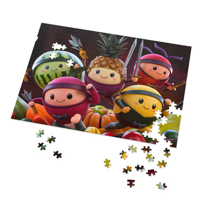 Fruity Ninja Squad - Jigsaw Puzzle (30, 110, 252, 500,1000-Piece)