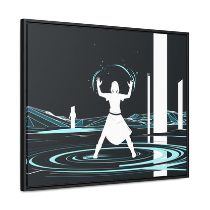 Resonance of the Void - Gallery Canvas Wraps, Horizontal Frame