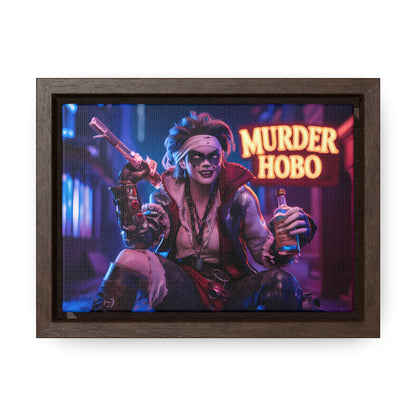 Neon Anarchy - Gallery Canvas Wraps, Horizontal Frame