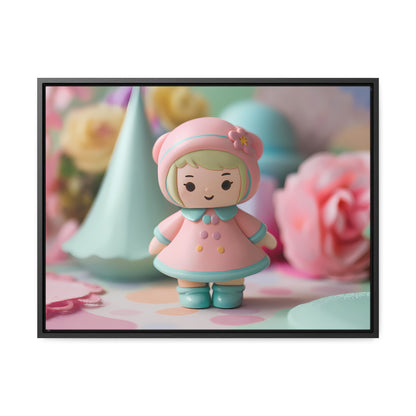 Sweet Pastel Dreamland - Gallery Canvas Wraps, Horizontal Frame