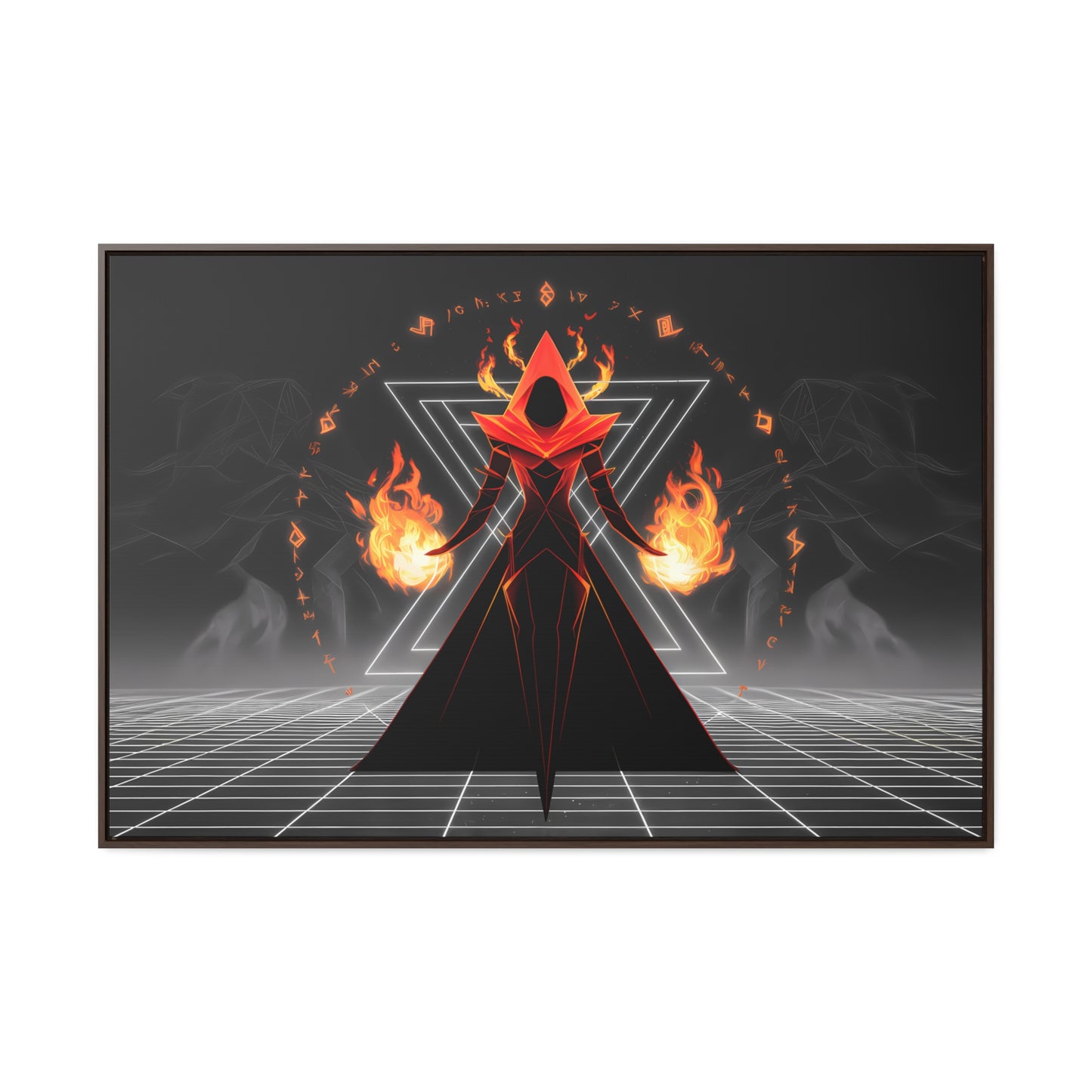 Eternal Pyromancer - Gallery Canvas Wraps, Horizontal Frame