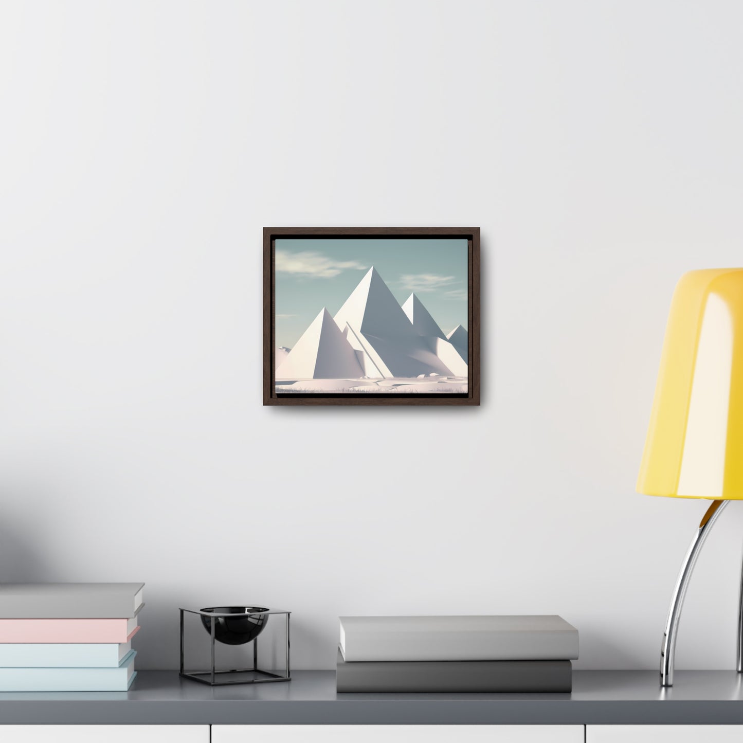 Monolith Peaks - Gallery Canvas Wraps, Horizontal Frame