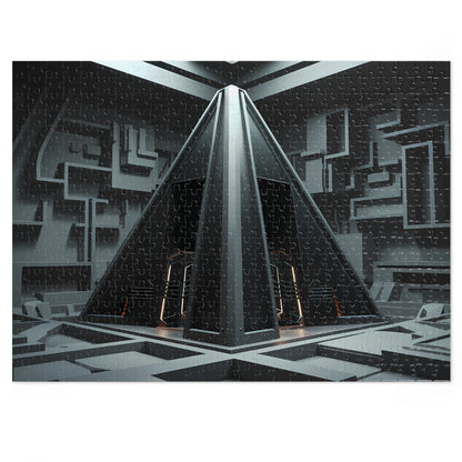 Monolith of the Digital Citadel - Jigsaw Puzzle (30, 110, 252, 500,1000-Piece)