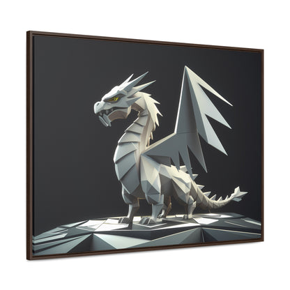 The Silver Sentinel - Gallery Canvas Wraps, Horizontal Frame