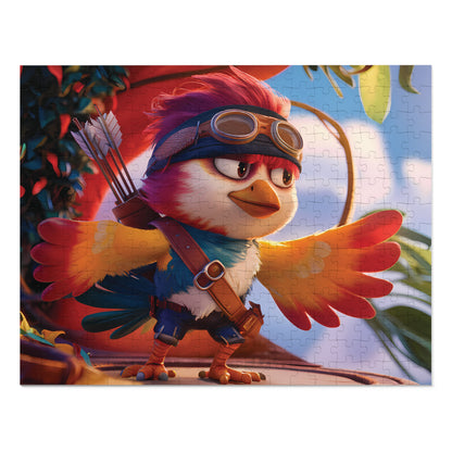 Cute hunting Bird - Jigsaw Puzzle (30, 110, 252, 500,1000-Piece)