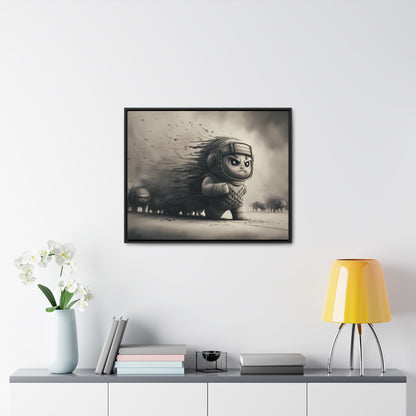 March of the Determined - Gallery Canvas Wraps, Horizontal Frame