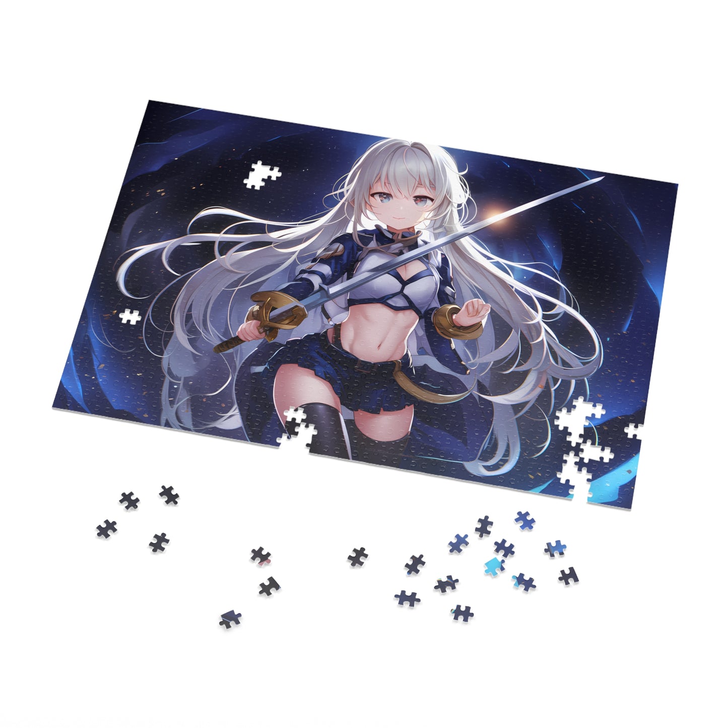 Celestial Blade Guardian - Jigsaw Puzzle (30, 110, 252, 500,1000-Piece)