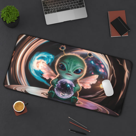 The Cosmic Guardian - Desk Mat