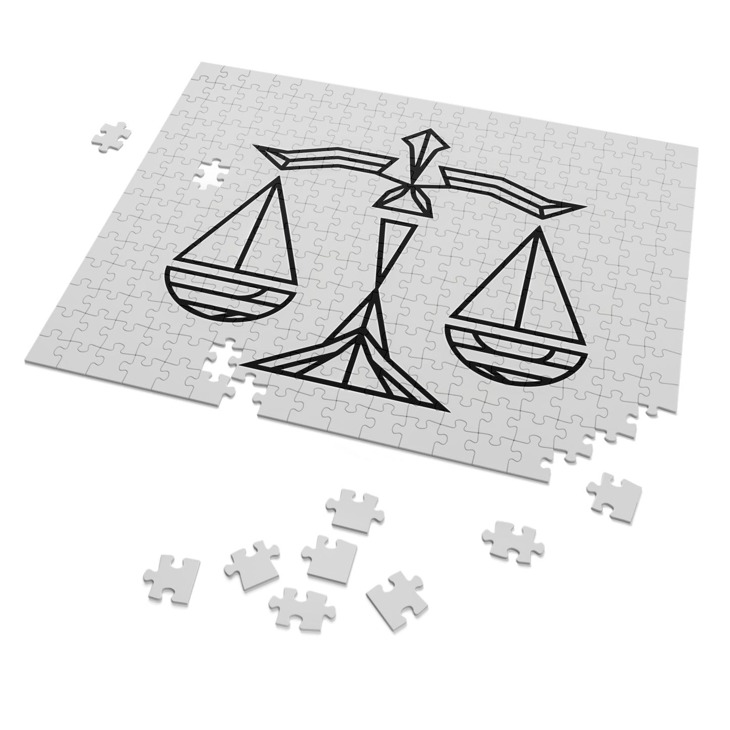 Balance in Geometry - Jigsaw Puzzle (30, 110, 252, 500,1000-Piece)