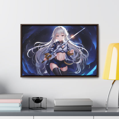 Blade of the Celestial Knight - Gallery Canvas Wraps, Horizontal Frame