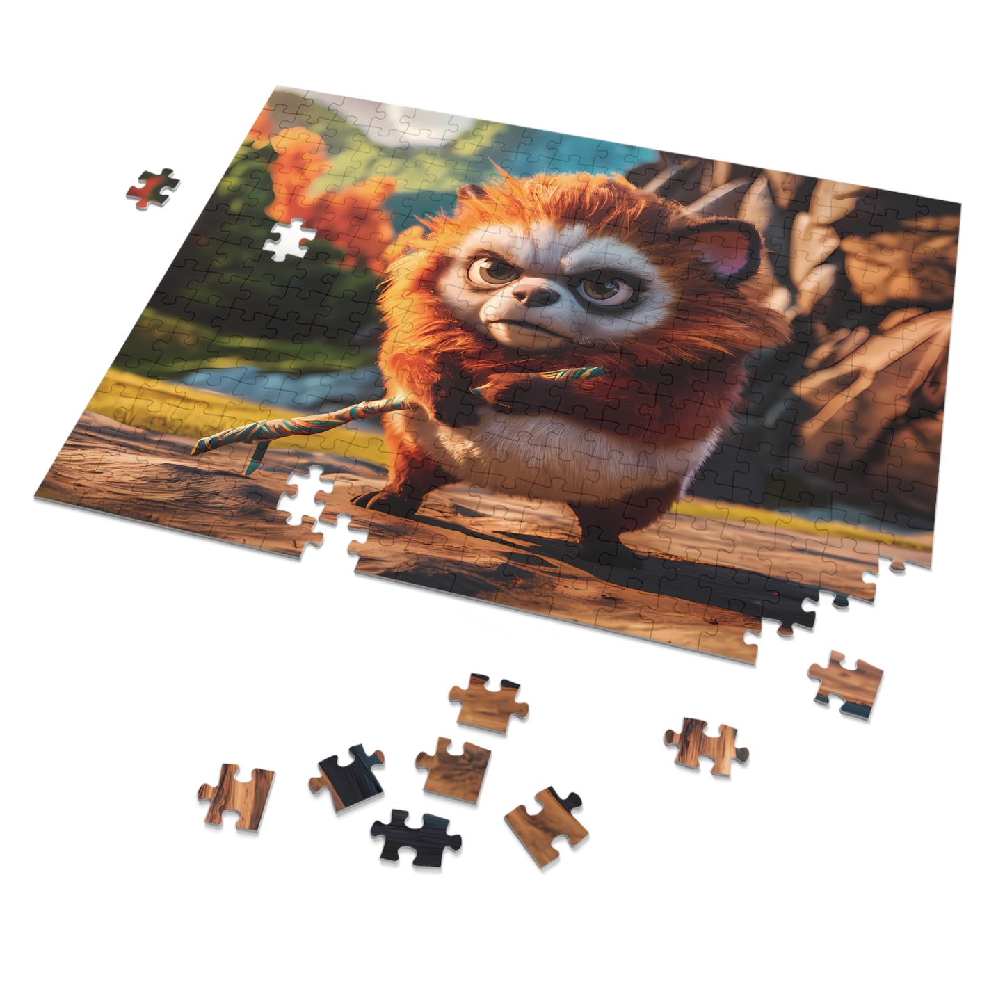 Cute furry Creature - Jigsaw Puzzle (30, 110, 252, 500,1000-Piece)