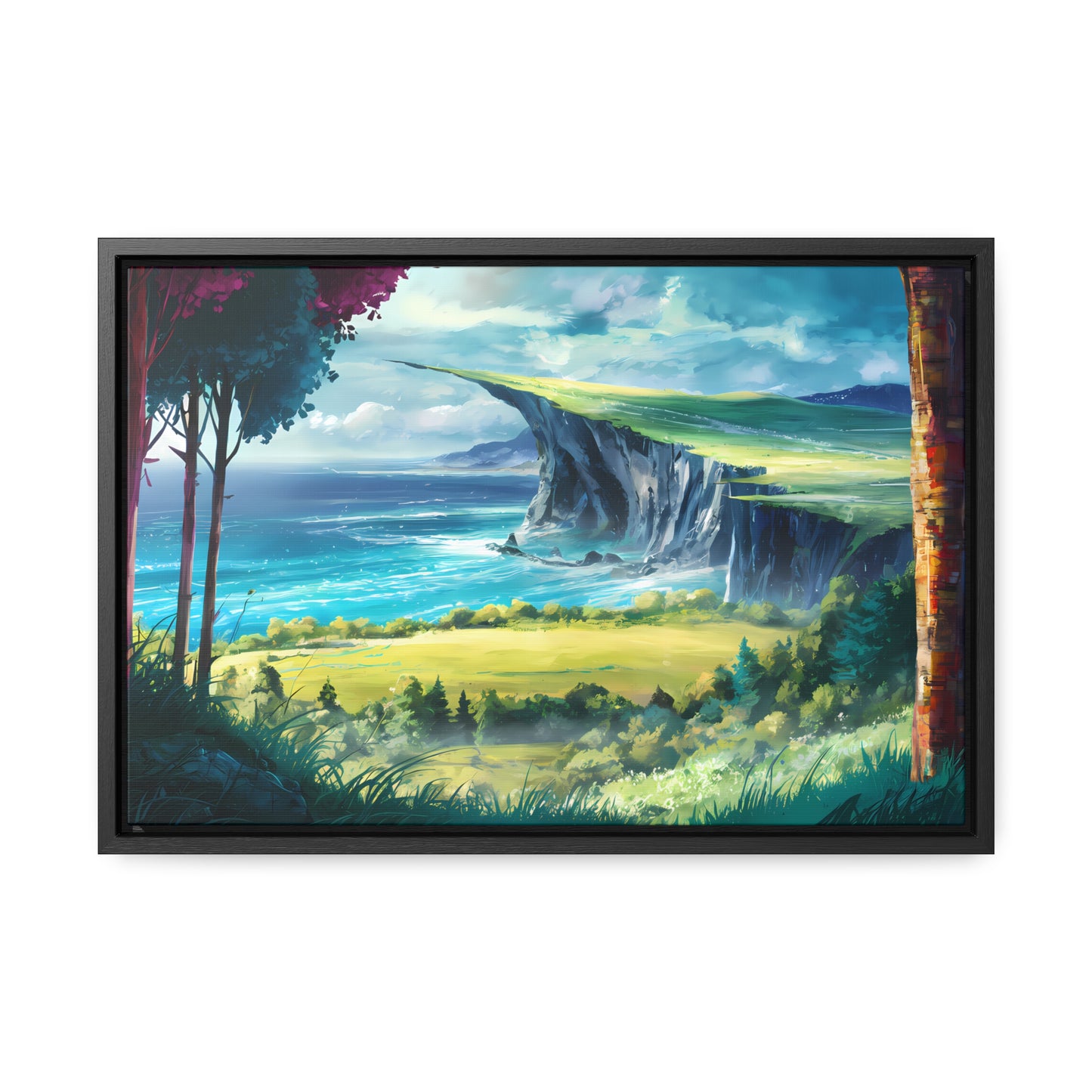 Edge of the Horizon - Gallery Canvas Wraps, Horizontal Frame