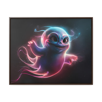 Neon Ghostling - Gallery Canvas Wraps, Horizontal Frame