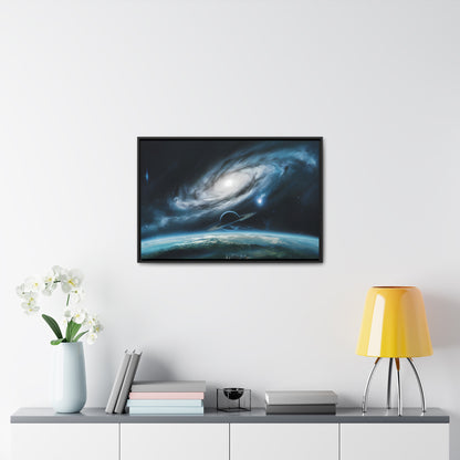 Celestial Spiral - Gallery Canvas Wraps, Horizontal Frame